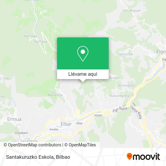 Mapa Santakuruzko Eskola