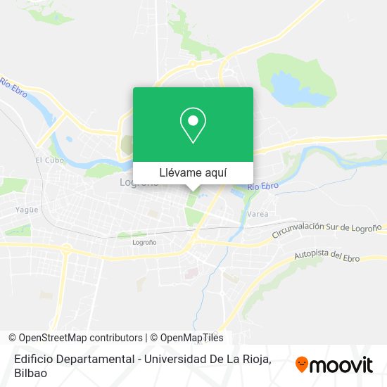Mapa Edificio Departamental - Universidad De La Rioja
