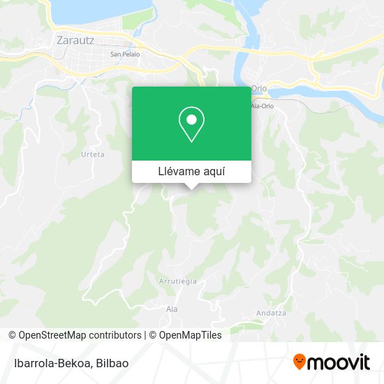 Mapa Ibarrola-Bekoa