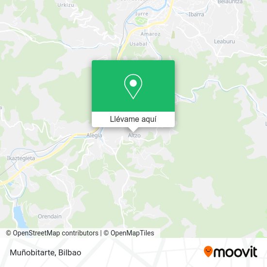 Mapa Muñobitarte