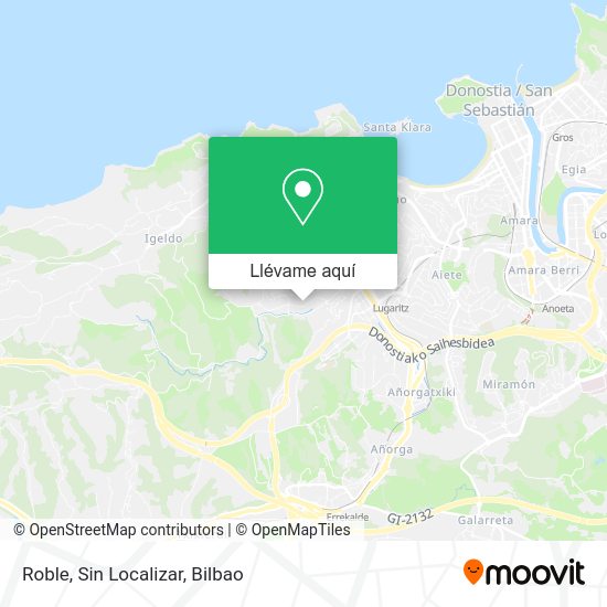 Mapa Roble, Sin Localizar