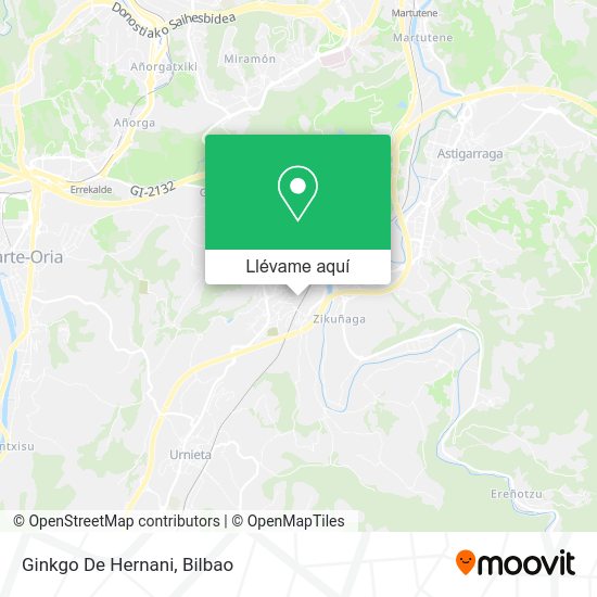 Mapa Ginkgo De Hernani