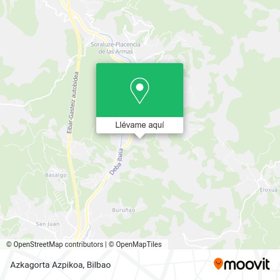 Mapa Azkagorta Azpikoa