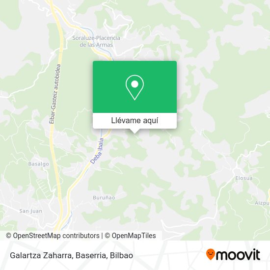 Mapa Galartza Zaharra, Baserria