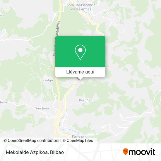 Mapa Mekolalde Azpikoa