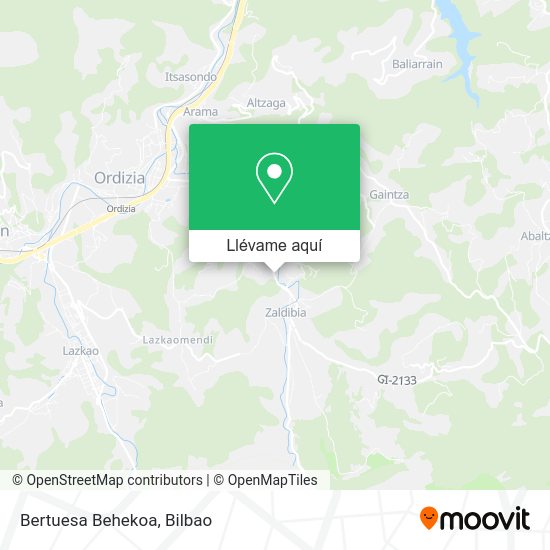 Mapa Bertuesa Behekoa