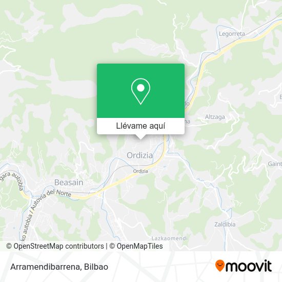 Mapa Arramendibarrena