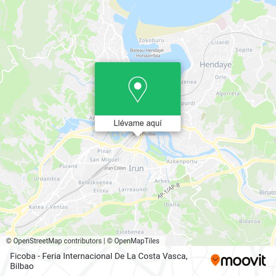 Mapa Ficoba - Feria Internacional De La Costa Vasca