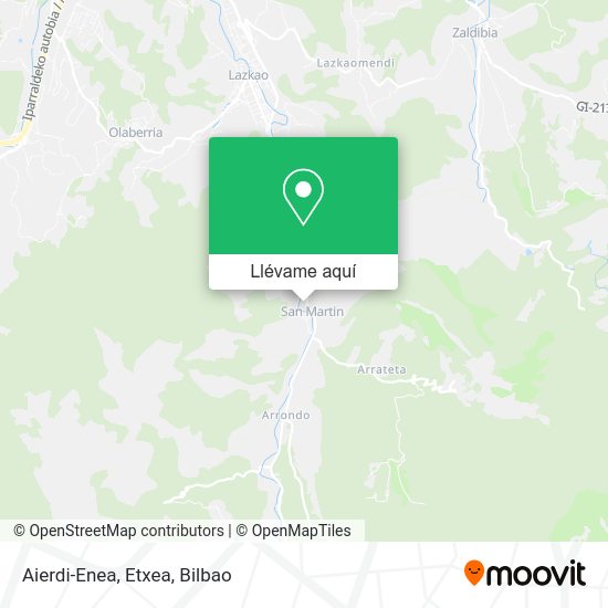 Mapa Aierdi-Enea, Etxea