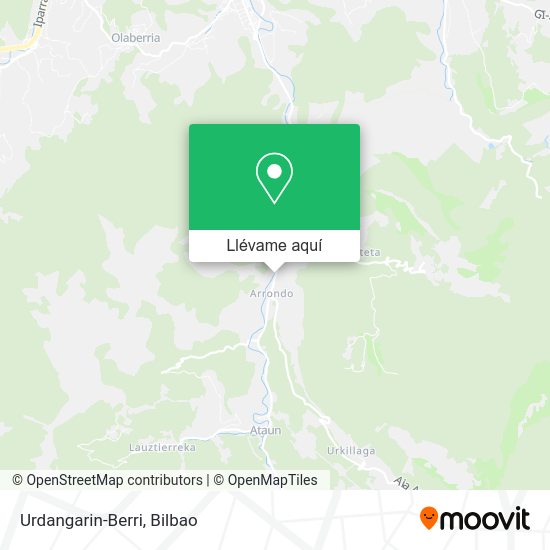 Mapa Urdangarin-Berri