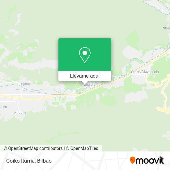 Mapa Goiko Iturria