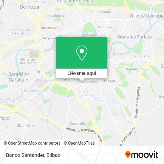 Mapa Banco Santander