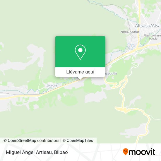 Mapa Miguel Angel Artisau