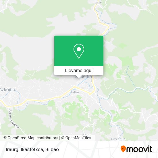 Mapa Iraurgi Ikastetxea