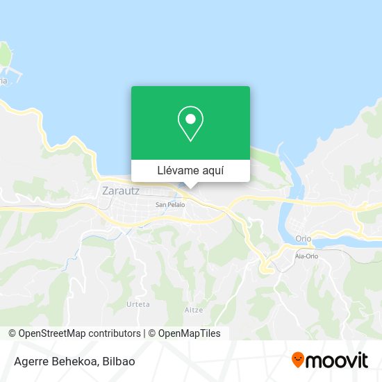 Mapa Agerre Behekoa