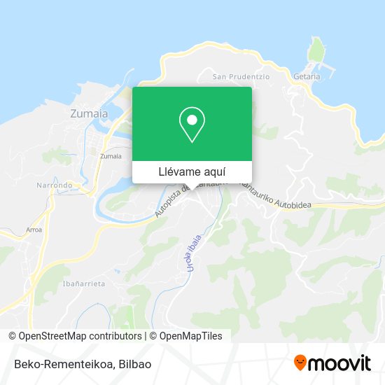 Mapa Beko-Rementeikoa
