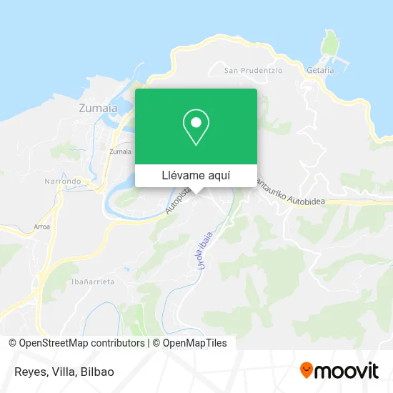 Mapa Reyes, Villa