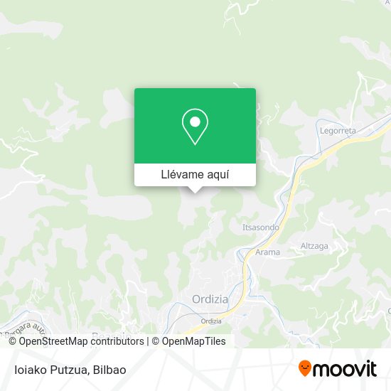 Mapa Ioiako Putzua