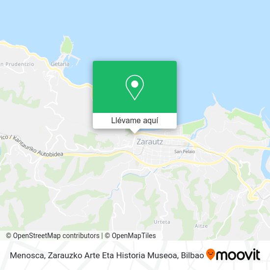 Mapa Menosca, Zarauzko Arte Eta Historia Museoa