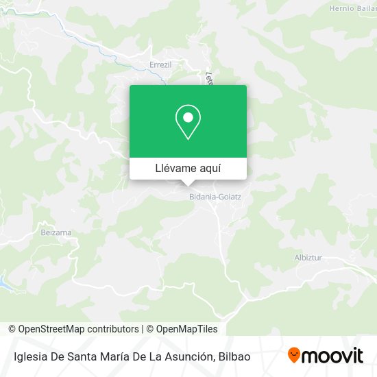 Mapa Iglesia De Santa María De La Asunción