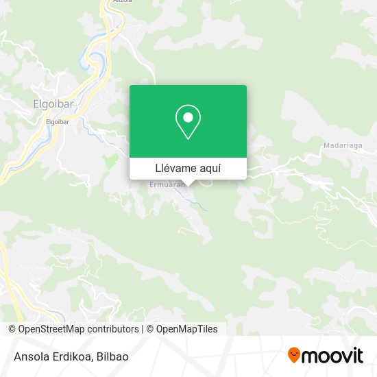 Mapa Ansola Erdikoa