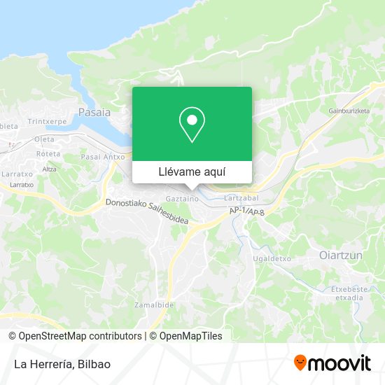 Mapa La Herrería