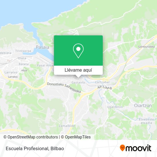 Mapa Escuela Profesional