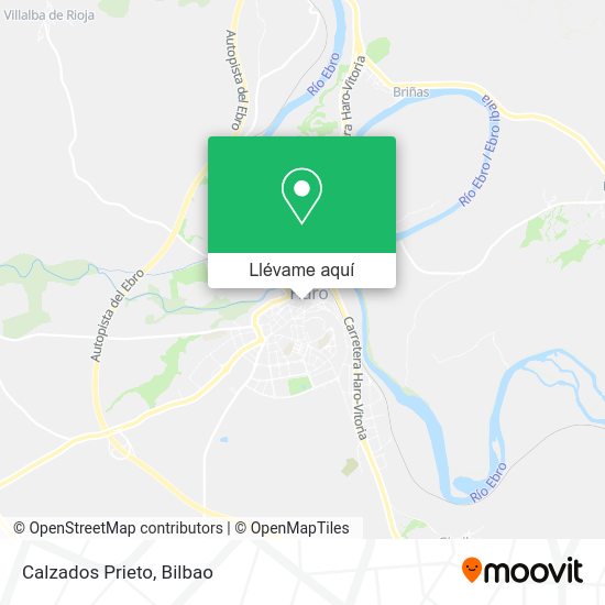 Mapa Calzados Prieto