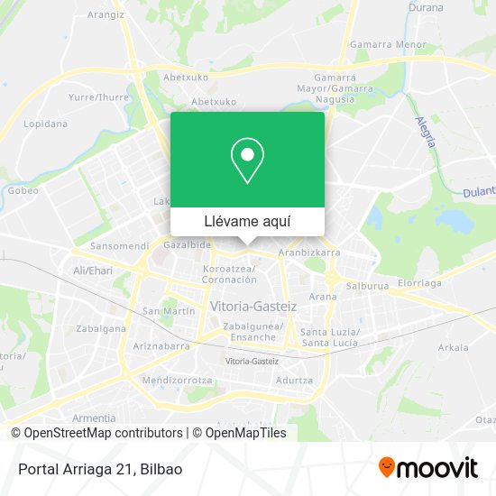 Mapa Portal Arriaga 21