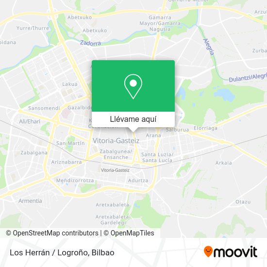 Mapa Los Herrán / Logroño