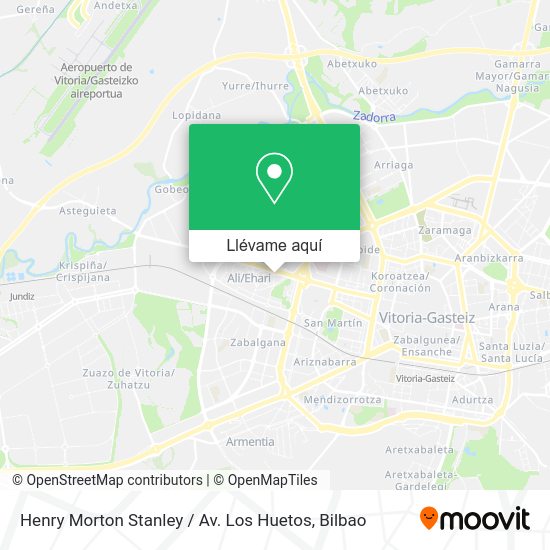 Mapa Henry Morton Stanley / Av. Los Huetos