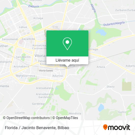 Mapa Florida / Jacinto Benavente