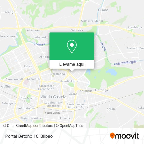 Mapa Portal Betoño 16