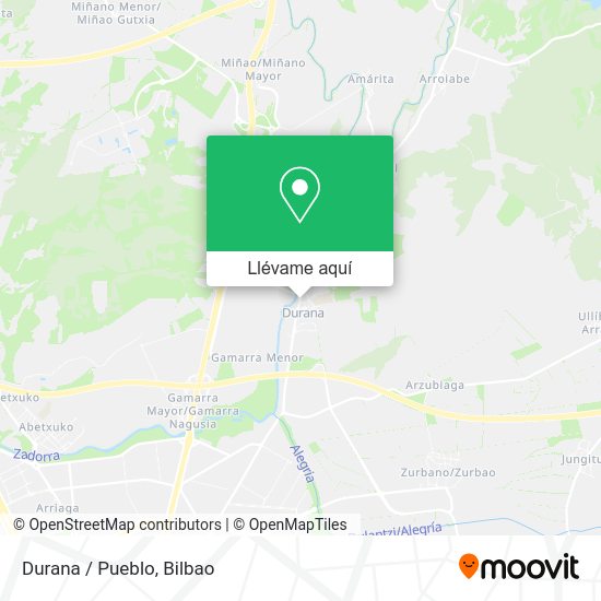 Mapa Durana / Pueblo