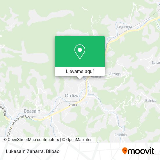 Mapa Lukasain Zaharra