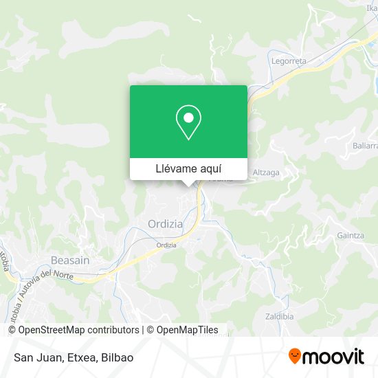 Mapa San Juan, Etxea