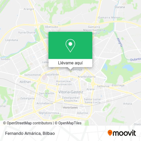 Mapa Fernando Amárica