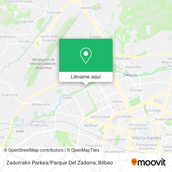 Mapa Zadorrako Parkea / Parque Del Zadorra