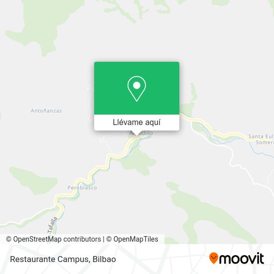 Mapa Restaurante Campus