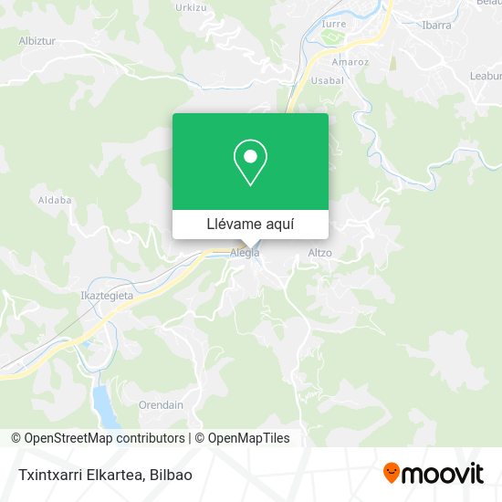 Mapa Txintxarri Elkartea