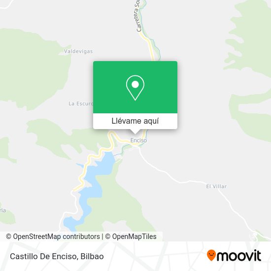 Mapa Castillo De Enciso