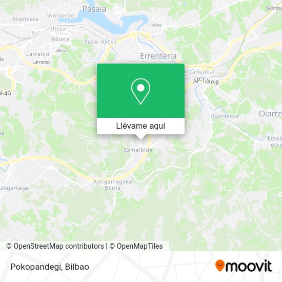 Mapa Pokopandegi