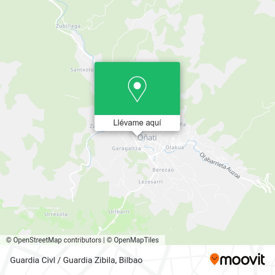 Mapa Guardia Civl / Guardia Zibila