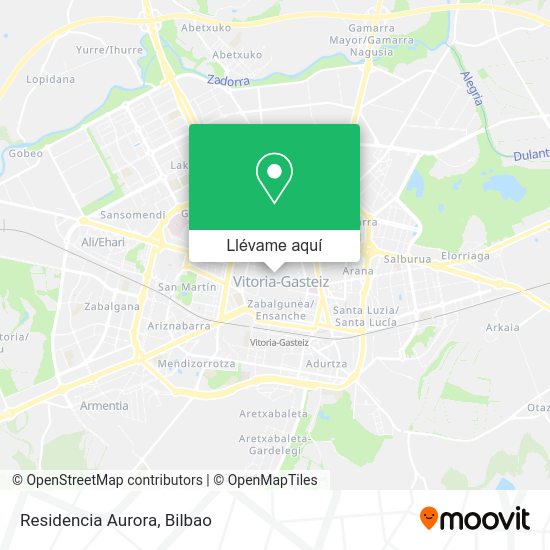 Mapa Residencia Aurora