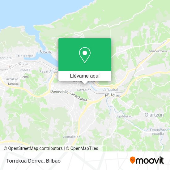 Mapa Torrekua Dorrea