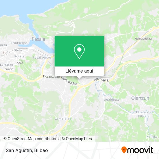 Mapa San Agustín