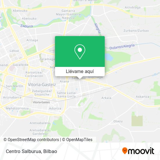 Mapa Centro Salburua