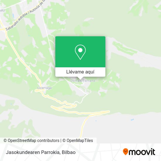 Mapa Jasokundearen Parrokia