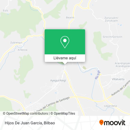 Mapa Hijos De Juan García