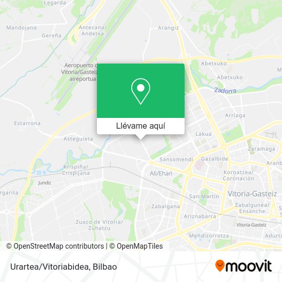 Mapa Urartea/Vitoriabidea